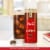 Coca-Cola® With Coffee Vanilla Soda Can Perspective: left