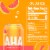 Aha Orange Grapefruit Sparkling Water Perspective: left