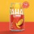 AHA® Mango and Black Tea Flavored Sparkling Water Cans Perspective: left