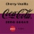 Coca-Cola® Zero Sugar Cherry Vanilla Soda Bottles Perspective: left