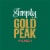 Simply Gold Peak Real Brewed Sweet Tea With Simply Peach Juice Perspective: left