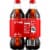 Coca-Cola® Soda Bottles Perspective: left