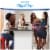 Snack Factory® Dark Chocolate Drizzlers Pretzel Crisps Perspective: left