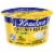 Knudsen Cottage Doubles Lowfat Cottage Cheese & Pineapple Topping with 2% Milkfat, 4.7 oz Cup Perspective: left
