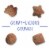 Friskies® Party Mix Turkey & Gravy Flavored Gravylicious Crunch Cat Treats Perspective: left