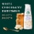 Starbucks® White Chocolate Liquid Coffee Creamer Perspective: left