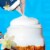 Coffee mate French Vanilla Flavored Cold Foam Creamer Non-Dairy 50 Servings Perspective: left