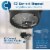 Insinkerator Evolution 1 HP Garbage Disposer, 10 Year Warranty Evolution 1 HP Perspective: left