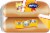Rainbo Enriched White Hot Dog Buns Perspective: left