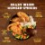 Hungry-Man Beer Battered Chicken Frozen Meal Perspective: left