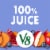 V8® Pomegranate Blueberry Juice Perspective: left
