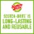 Scotch-Brite® Stainless Steel Scrubbing Pads Perspective: left