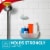 3M Command™ Bath Damage-Free Shower Caddy With Water Resistant Strip Perspective: left