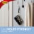 Command® Large Clear Hook with Clear Strips Value Pack Perspective: left