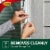 Command™ Outdoor Damage-Free Hanging Light Clips - Clear Perspective: left