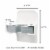 Command™ Damage-Free Hanging Broom Gripper Perspective: left
