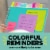 Post-it® Electric Glow Flags Perspective: left