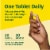 MegaFood® Women Over 40 One Daily Multi Vitamin Tablets Perspective: left