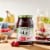 Smucker's Natural Red Raspberry Fruit Spread Perspective: left