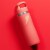 Gatorade® Coral Straw Cap Water Bottle Perspective: left