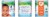 Stonyfield® Organic YoBaby® Peach & Pear Whole Milk Yogurt Cups Perspective: left