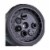 EarthWay Products 50 Foot Hose w/ Nozzle, Retractable Storage Drum, & Wall Mount Perspective: left