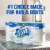 Scott Rapid Dissolving Toilet Paper Family Roll 1 Ply Toilet Tissue Perspective: left