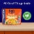 Ben's Original Ready Rice Roasted Chicken Flavored Family Size Rice, Easy Dinner Side, 17.3 oz Pouch Perspective: left