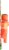 Coghlan's 5-in-1 Survival Aid - Orange Perspective: left