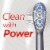 Colgate® 360® Optic White® Soft Sonic Powered Toothbrush with Tongue and Cheek Cleaner Perspective: left