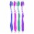 Colgate® Zig Zag® Deep Clean Soft Manual Toothbrush Value Pack Perspective: left