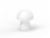 Mushroom Color Changing LED Rechargeable Silicone Night Light Perspective: left