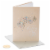 Papyrus (S1) Floral Wedding Card Perspective: left