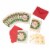 Papyrus Christmas Wreath and Holiday Wishes Boxed Christmas Cards Perspective: left
