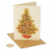 Papyrus (S7) Tree Christmas Card Perspective: left