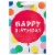 American Greetings Medium Gift Bag - Happy Birthday Balloon (#6) Perspective: left