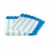 American Greetings 20-Count Beverage Napkins, Light Green Stripes Perspective: left