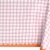 American Greetings Plastic Table Cover- Pink Gingham Perspective: left