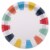 American Greetings Paper Plates- Multicolored Deco Perspective: left