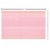 American Greetings Plastic Table Cover, Pink with Colorful Sprinkle Perspective: left