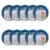 American Greetings Paper Plates 10 Count - Colorful Cake Perspective: left