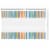American Greetings Birthday Plastic Table Cover Colorful Streamers Perspective: left