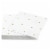 American Greetings 20-Count Beverage Napkins, Gold Polka Dots Perspective: left