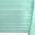 American Greetings Plastic Table Cover - Green With White Striped Perspective: left