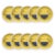 American Greetings 9 Inch Birthday Paper Plates - Smiley Faces Perspective: left