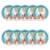 American Greetings 7 Inch Paper Plates - Dog With Birthday Hat Perspective: left
