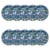 American Greetings 9 Inch Paper Plates - Colorful Dogs Perspective: left
