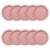American Greetings Polka Dot Paper Plates - Pink Perspective: left