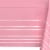 American Greetings Plastic Table Cover - Pink with Stripes Perspective: left