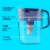 Brita 10 Cup Tahoe Water Filter Water Pitcher Perspective: left